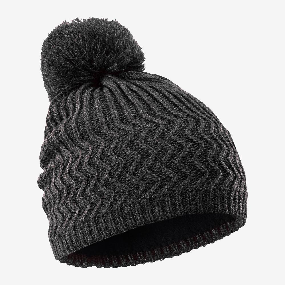 Salomon Singapore Mens Beanie - KUBA Black | 94650-MJKH